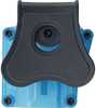 Bulldog MX005 Max Multi Fit OWB Transparent Blue Polymer Paddle Mount