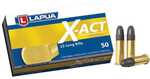 Lapua underwent a long process to develop Lapua X-Act .22 LR Rimfire Ammo - 50/box. The research involved combining the favorable properties of every material and that produced the X-Act ammo that is ...