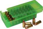 MTM Side Slide Handgun Ammo Box - 45 ACP Clear Green