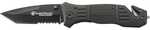 Smith & Wesson Extreme Ops Drop Point Folding Knife 3.3" Blade Black