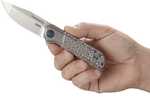 CRKT Lanny Folding Knife Assisted Opening 3 1/5" Blade Silver