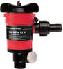 Twin Port Pumps500 GPHOffers the convenience of using only one intake for both the livewell and raw water wash down pump.The 3/4" tapered inlet connects directly to the sea cock and the upper outlet p...