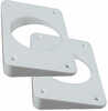 Wedge PlateFeatures:Injection molded plastic wedges for use w/curved T-TopsSold In PairsSpecifications:Length: 6"Width: 4"Style: 7.5&#176;Color: White