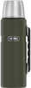 Thermos King™ Beverage Bottle 40oz - Stainless Steel/Matte Army Green