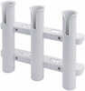 Sea-Dog Three Pole Rod Storage Rack - White