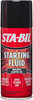 Starting Fluid - 11oz *Case of 6*STA-BIL&reg; Starting Fluid is a special formula starting fluid with upper cylinder lube and corrosion inhibitor. STA-BIL&reg; Starting Fluid is safe for oxygen sensor...