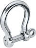 5mm Bow ShackleForged stainless steel shackles are polished to a high luster and are stamped with the screw pin diameter.Bow shackles are best for multidirectional loads. Their large interior opening ...