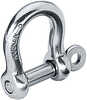5mm Shallow Bow ShackleForged stainless steel shackles are polished to a high luster and are stamped with the screw pin diameter.Bow shackles are best for multidirectional loads. Shallow bow shackles ...