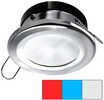 i2Systems Apeiron A1120 Spring Mount Light - Round Red Cool White &amp; Blue Brushed Nickel