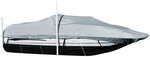 Carver Performance Poly-Guard Styled-to-Fit Boat Cover f/20.5&#39; Sterndrive Deck Boats w/Walk-Thru Windshield - Grey
