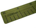 SeaDek 4" x 36" 3mm Fish Ruler w/Laser SD Logo - Olive Green