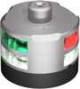 Lopolight Series 201-007 - Tri-color Navigation/anchor/windex Light - 2nm - Horizontal Mount - Silver Housing
