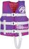 Child Nylon Life Jacket - PurpleFeatures:Adjustable belts, chest strap, and leg strap to keep vest from riding upFits children 33-55 lbs.U.S. Coast Guard approved and Transport Canada approved