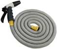 Hosecoil Expandable 25' Grey Kit W/nozzle & Bag