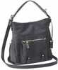 Bulldog Cases & Vaults Hobo Purse With Holster Black