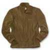 Beretta Light Polar Fleece Half-Zip, Brown, Large