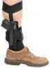 Nylon Ankle Holsters Black - Size:00 Left Handed 2" Barrel Small Frame 5-Shot Revolvers 2/Hammer Spur Comfortable