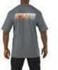 5.11 Inc Logo Short Sleeved Tshirt Flight Path Charcoal Large