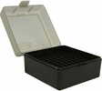 Mtm Ammo Box 100 Rd Flip Top 223 204 Clear-smoke