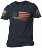 Nine Line Apparel Enlisted 9 Mens T-shirt 76 Flag Navy 3xl