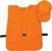 Allen Orange Hat/Vest Combo Adult