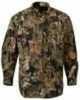 Browning Wasatch Shirt Long Sleeved Mossy Oak Break Up Country Size-Small