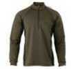 Browning Full Curl Wool Base Layer Shirt, 1/4 Zip- Loden- 3Xl