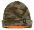 Browning All Season Knit Beanie- Camo/Blaze