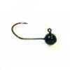 H&H Ball Jig Heads 1/8 10Pk Black Md#: B1810-06