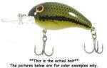 Bandit Dr Crankbait 1/4 Silent Brown Crawdad/Orange Belly