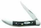 Case Small Texas Toothpick 1 Blade 3" Rough Black