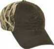 Drake Waxed Cotton Two-Tone Cap, Mossy Oak Shadow Grass Blades Md: DH3008-013