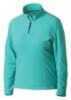 Lady Drake Camp Micro Fleece Teal Size- Large