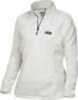 Lady Drake Camp Micro Fleece White Size- Medium