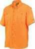 Drake Waterfowl Systems Flyweight Shirt with Vented Back Short Sleeve, Large, Orange