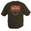 Drake Waterfowl Non-Typical Short Sleeve Logo T-Shirt, Brown, Small Md: DT5000-BRN-1