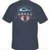 Drake Waterfowl Short Sleeve Americana Shield T-Shirt, Navy, 2XL Md: DTA3010-NVY-5