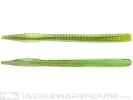 NetBait 6" Contour Worm 10bg Watermelon Chartreuse