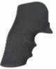 Hogue Rubber Grip With Finger Grooves Dan Wesson Small Frame .357 (Square Tang) Durable Synthetic Cobbleston