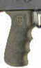 Hogue Rubber Grip With Finger Grooves AK-47/AK-74 - OD Green Durable Synthetic Cobblestone Texture Light