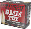 9mm 115 gr. Solid Copper bullet.  TUI 20 rd.   1140 FPS