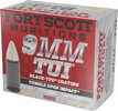 Fort Scott Munition TPD Black Pistol Ammo 9mm 115 gr. TUI 20 rd. Model: 9MM-115-SCVTPD