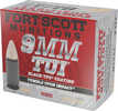 Fort Scott Munition TPD Black Pistol Ammo 9mm 80 gr. TUI 20 rd. Model: 9MM-080-SCVTPD