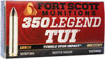 Fort Scott Munition Rifle Ammo 350 Legend 125 gr. Non-Lead TUI 20 Rounds
