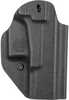 Mission First Tactical Glock 19/23 Appendix Holster ITWB/OTWB Ambidextrous Black  