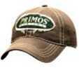 Primos Brown W/Frayed Logo Cap One Size