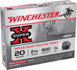 Winchester Super-X Rifled Slug Hollow Point 20 ga. 2.75 in. 3/4 oz. Rifled Slug 5 rd. Model: X20RSM5
