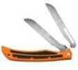 Havalon Knives Baracuta Saw Blade Folding Knife Orange