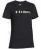 Under Armour Womens I Hunt Tee Black Medium Model: 1265908-001-MD