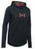 UA Caliber Womens Hoodie Anthracite/RT Xtra Medium Model: 1286058-016-MD